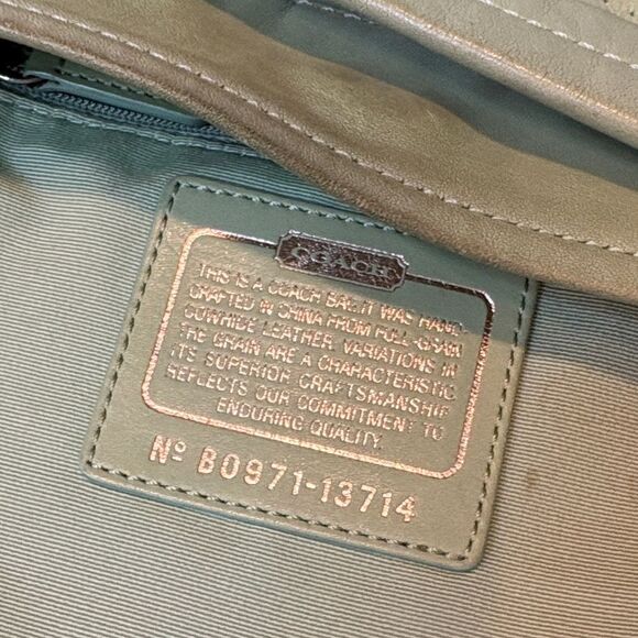 Coach Bag Purse Handbag Leather Parker Perforated Signature OpArt Hobo Crossbody - Picture 2 of 16